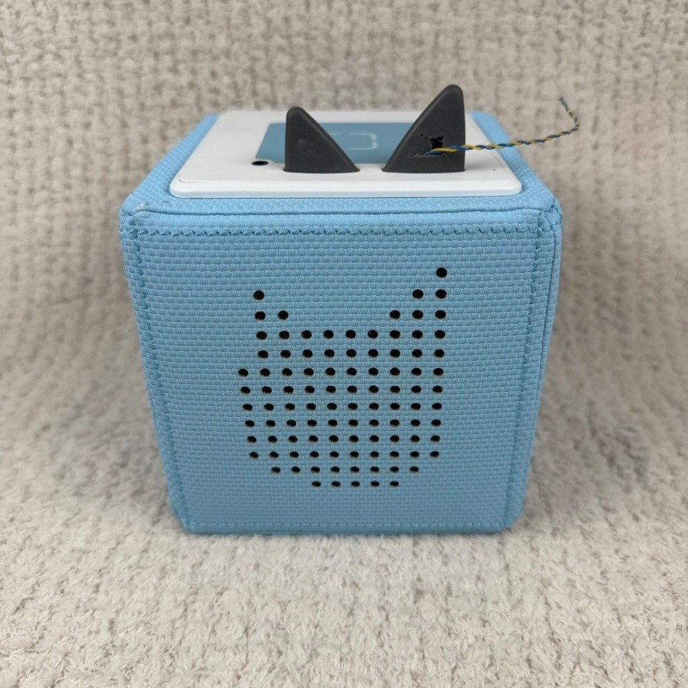 Tonies Toniebox Light Blue Digital Audio Player Box Only Parts or Repair No Cord